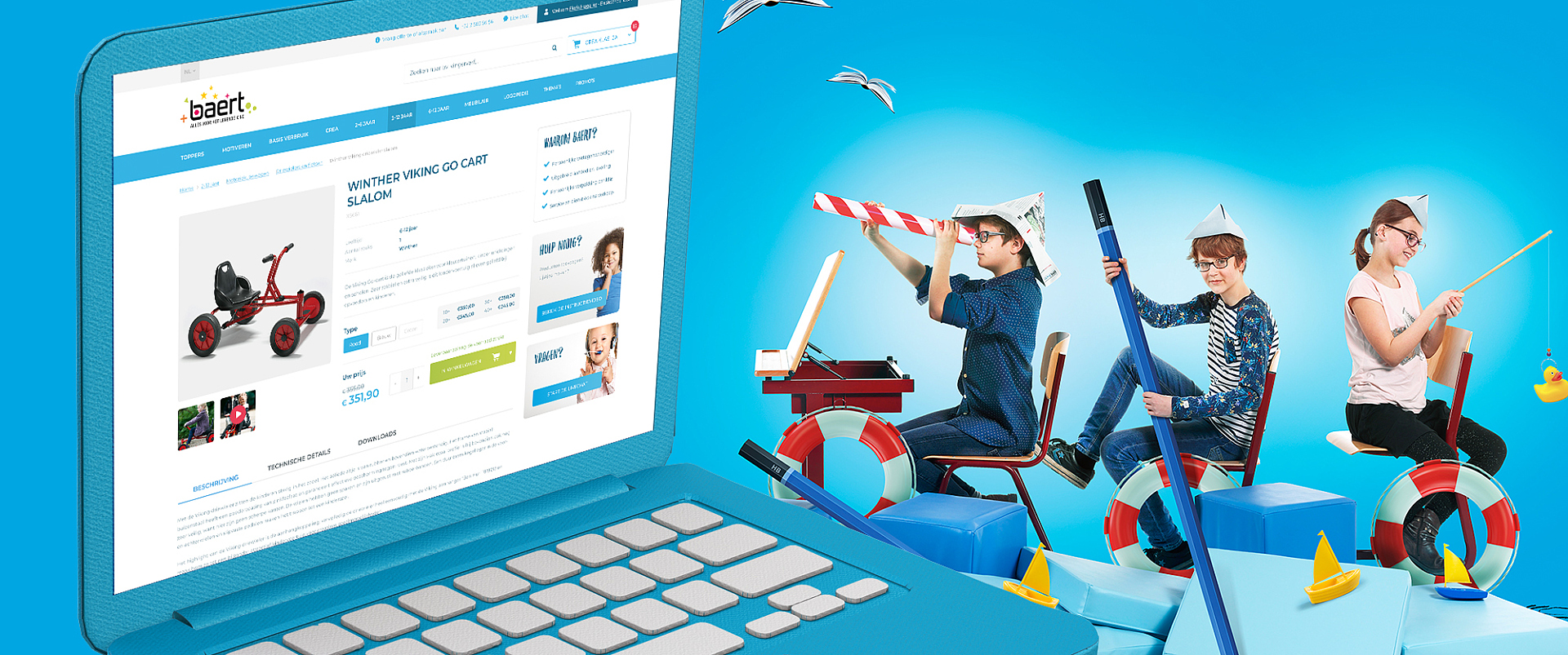 E-commerce websites Baert & Hageland