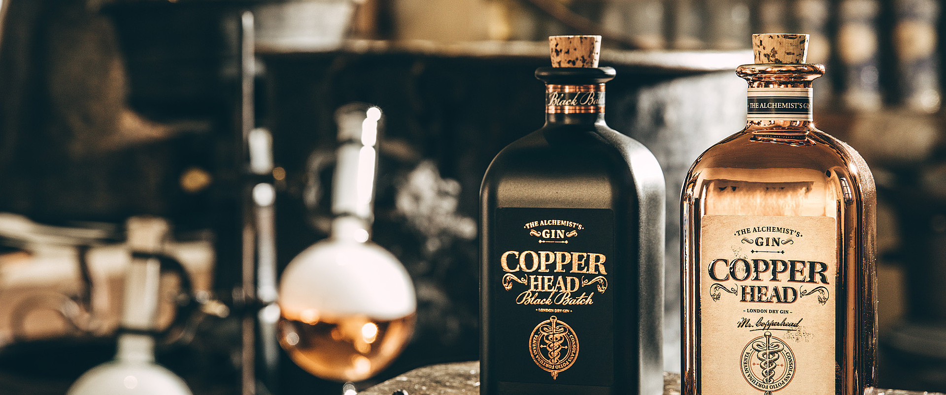 Productfotografie Copperhead Gin